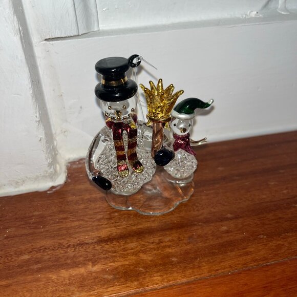 Share Snowman And Elf Ornaments No Box Included - Picture 1 of 1